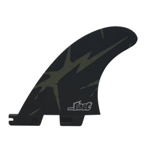 FCS II Mayhem Pivot PC Tri Fin Set-Moss-Small— Alternate View