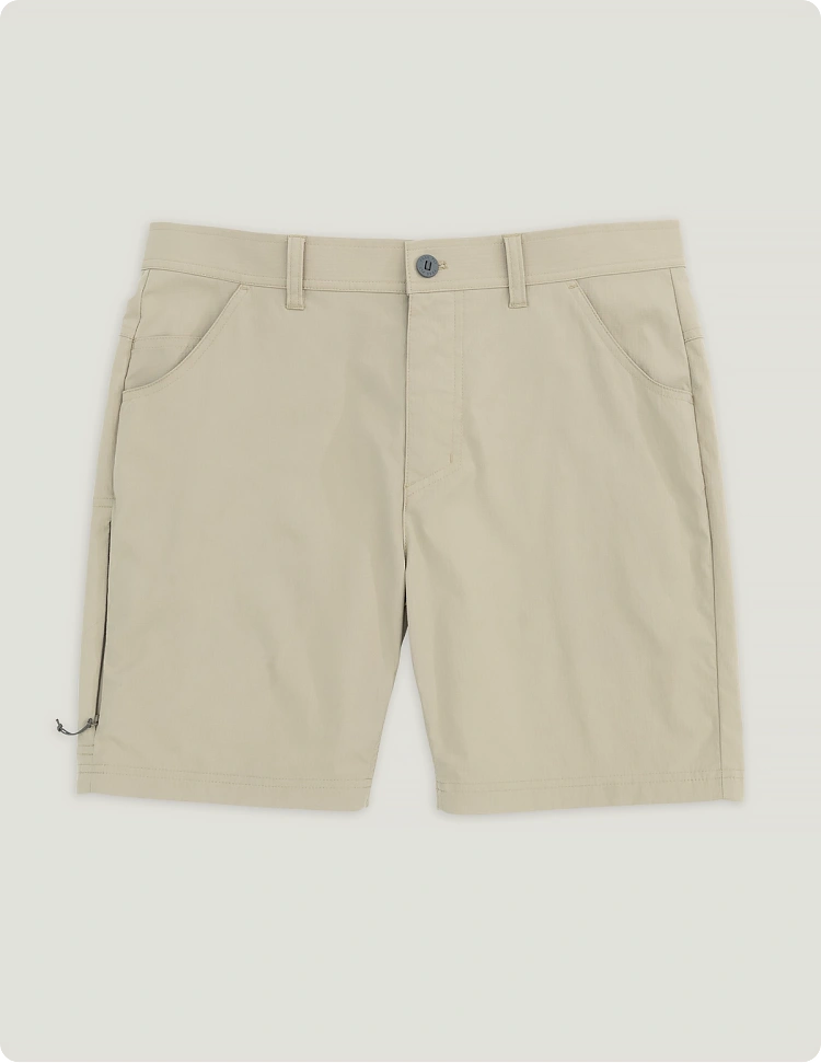 Free Fly Topogrid Shorts-Vintage Khaki