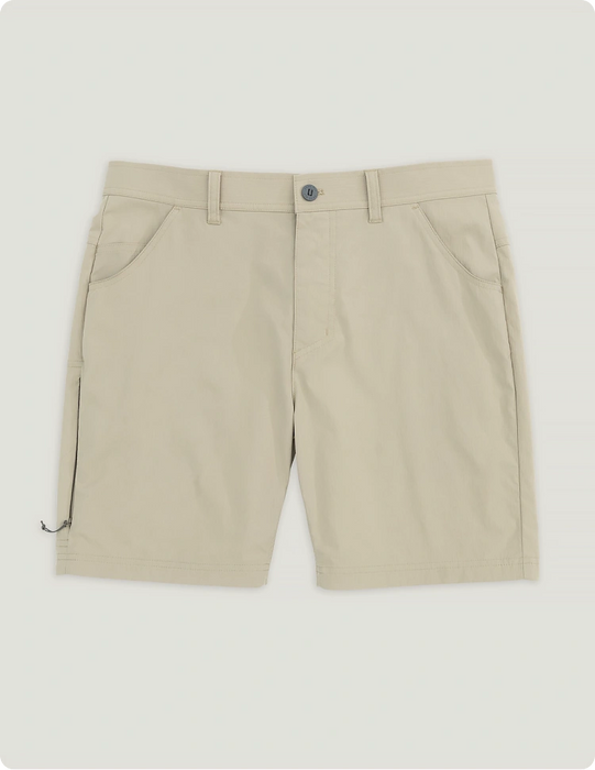 Free Fly Topogrid Shorts-Vintage Khaki