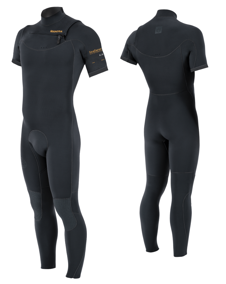 Manera Seafarer Hybrid 2/2 FZ Wetsuit-Anthracite