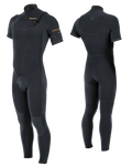 Manera Seafarer Hybrid 2/2 FZ Wetsuit-Anthracite
