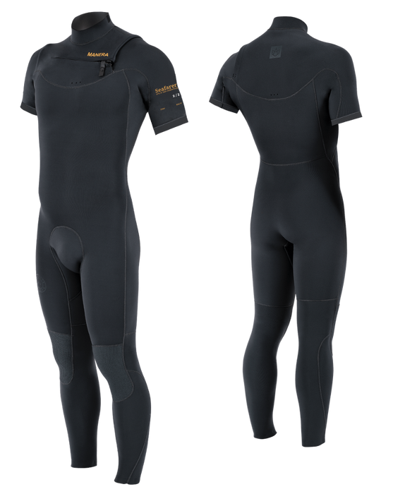 Manera Seafarer Hybrid 2/2 FZ Wetsuit-Anthracite
