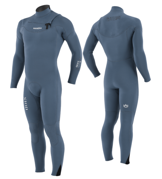 Manera X10D 5/4/3 FZ Wetsuit-Slate — REAL Watersports