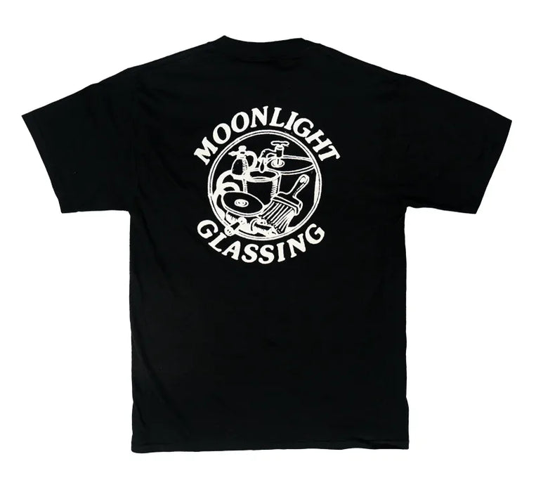 Christenson Moonlight Glassing Tee-Black