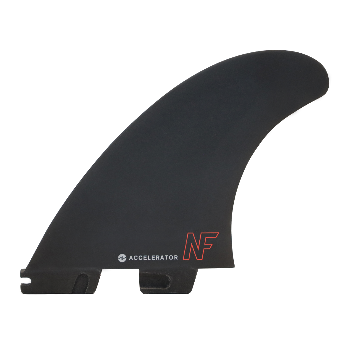FCS II Nathan Florence PC Tri Fin Set-Red Bolt-Large