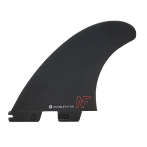 FCS II Nathan Florence PC Tri Fin Set-Red Bolt-Large— Alternate View