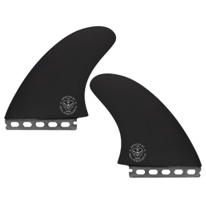 Flying Diamonds NPJ Apex Twin Fin Set-Black
