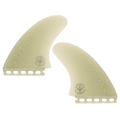 Flying Diamonds NPJ Apex Twin Fin Set-Clear Volan