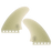 Flying Diamonds NPJ Apex Twin Fin Set-Clear Volan