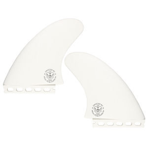 Flying Diamonds NPJ Apex Twin Fin Set-White
