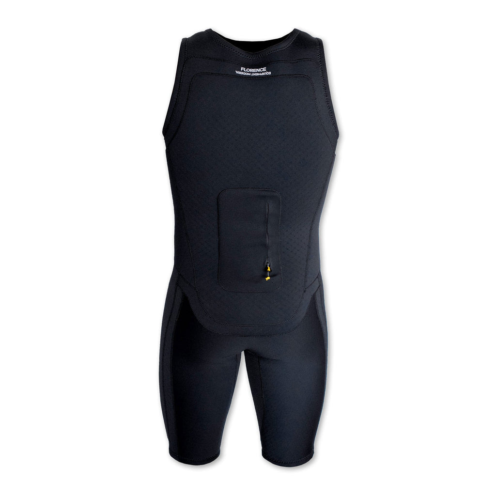 Florence Marine X Aeroshield Impact Short John-Black