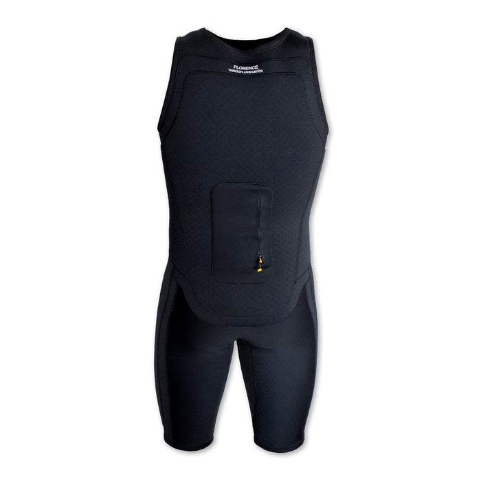 Florence Marine X Aeroshield Impact Short John-Black