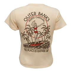 REAL Sink Or Swim Tee-Vintage White
