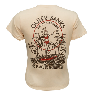 REAL Sink Or Swim Tee-Vintage White