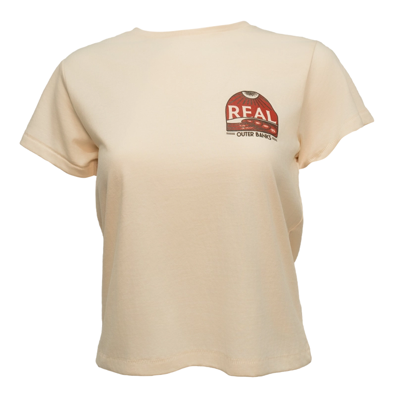 REAL Sink Or Swim Tee-Vintage White