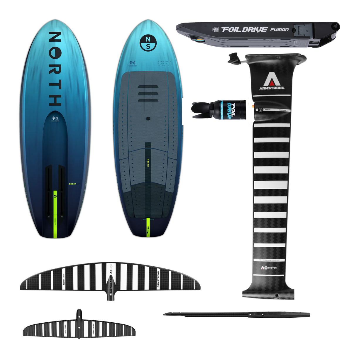 North Boost Foil Drive Fusion Package w/ Armstrong Int. Mast & MA MKII
