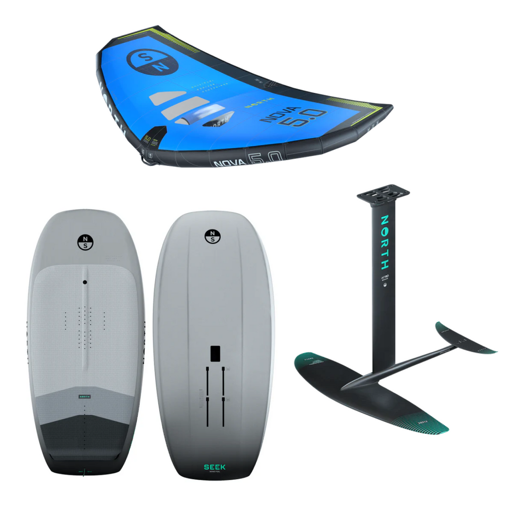 North Sonar MA Prime Complete Wing Foil Package w/ Seek & Nova