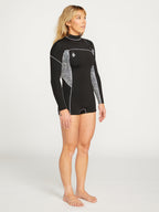Volcom Wmn's Modulator 2/2 L/S Springsuit-Black