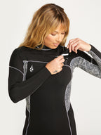 Volcom Wmn's Modulator 2/2 L/S Springsuit-Black