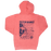 REAL Outer Banks Map Wmn's Hooded Sweatshirt-Island Red