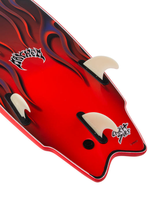 Catch Surf Odysea X Lost RNF 6'5" Surfboard-Red