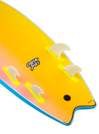 Odysea Skipper Quad Soft Top 5'6"-Blue Gradient