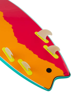 Catch Surf Odysea Skipper Quad 5'6"-Turquoise 24 — Alternate View