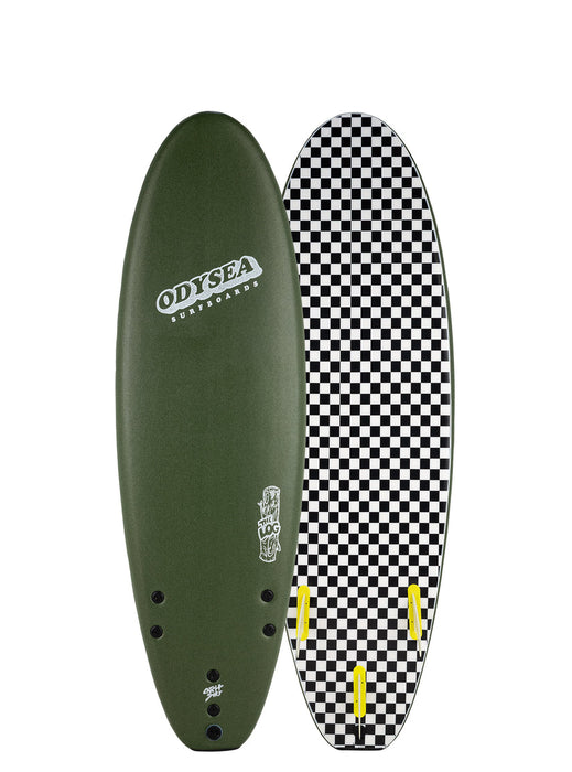 Actual Board: Catch Surf Odysea Log 6'0"-Military Green 24 — 57L