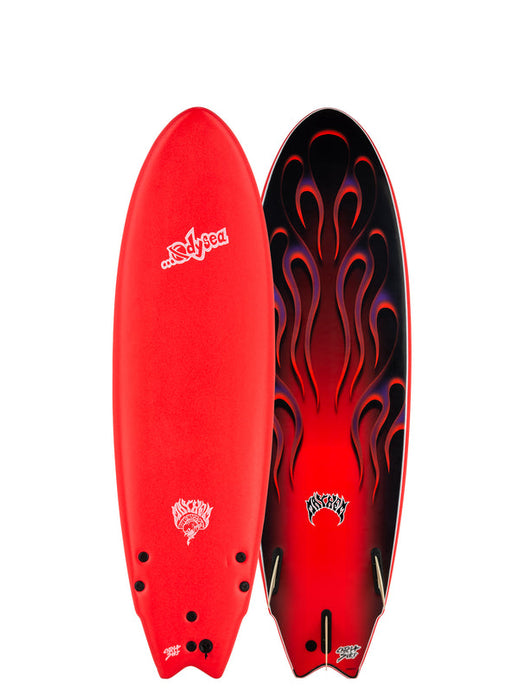 Catch Surf Odysea X Lost RNF 6'5" Surfboard-Red