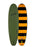 Actual Board: Odysea Log Soft Top 7'0"-Military Green — 72L