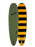 Actual Board: Odysea Log Soft Top 7'6"-Military Green — 78L