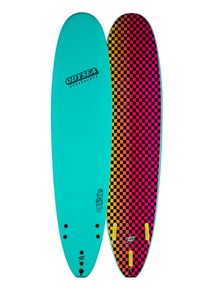 Actual Board: Odysea Log Soft Top 8'0"-Turquoise — 86L