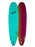 Actual Board: Odysea Log Soft Top 8'0"-Turquoise — 86L