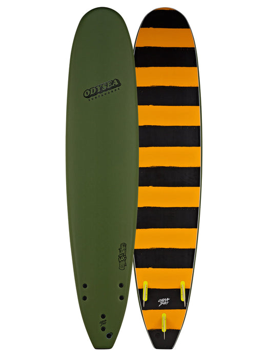 Actual Board: Odysea Log Soft Top 9'0"-Military Green — 98L