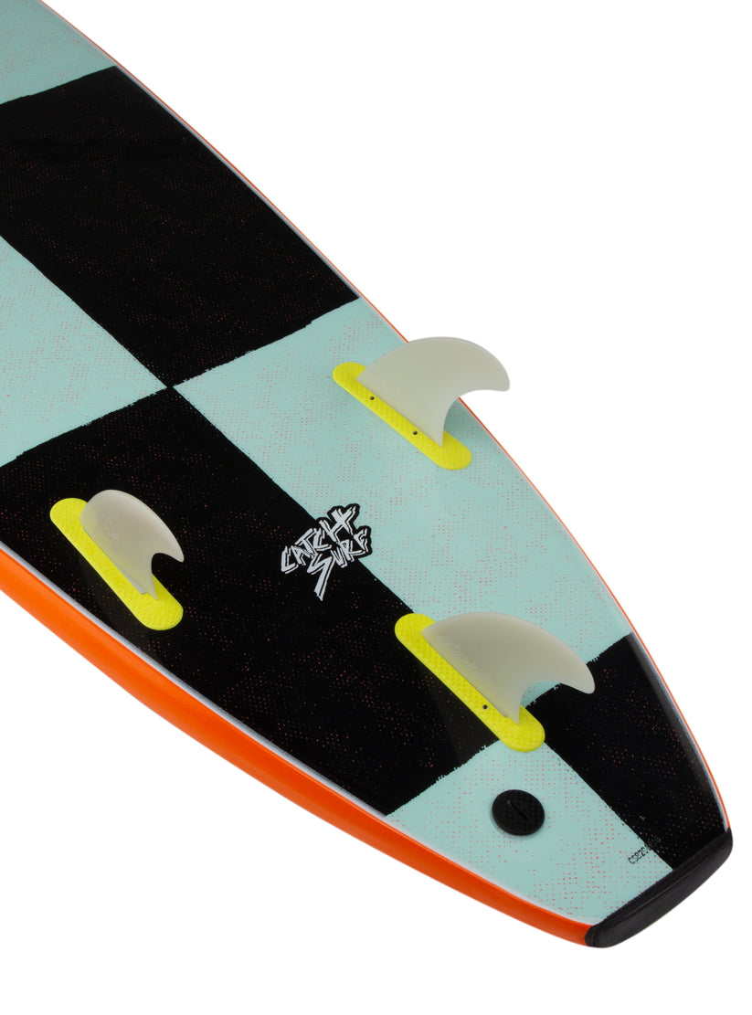 Odysea Log Soft Top 9'0"-Orange/Resin Check