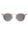 Otis Omar Sunglasses-Crystal Blush/Smokey Blue Polar