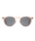 Otis Omar Sunglasses-Crystal Blush Smokey/Blue Polar