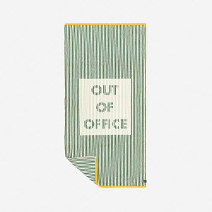 Slowtide Out Of Office Premium Woven Towel-Kale