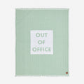 Slowtide Out Of Office Lightweight Throw Blanket-Kale