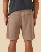 Outerknown Hightide Sweat Shorts-Heather Coconut