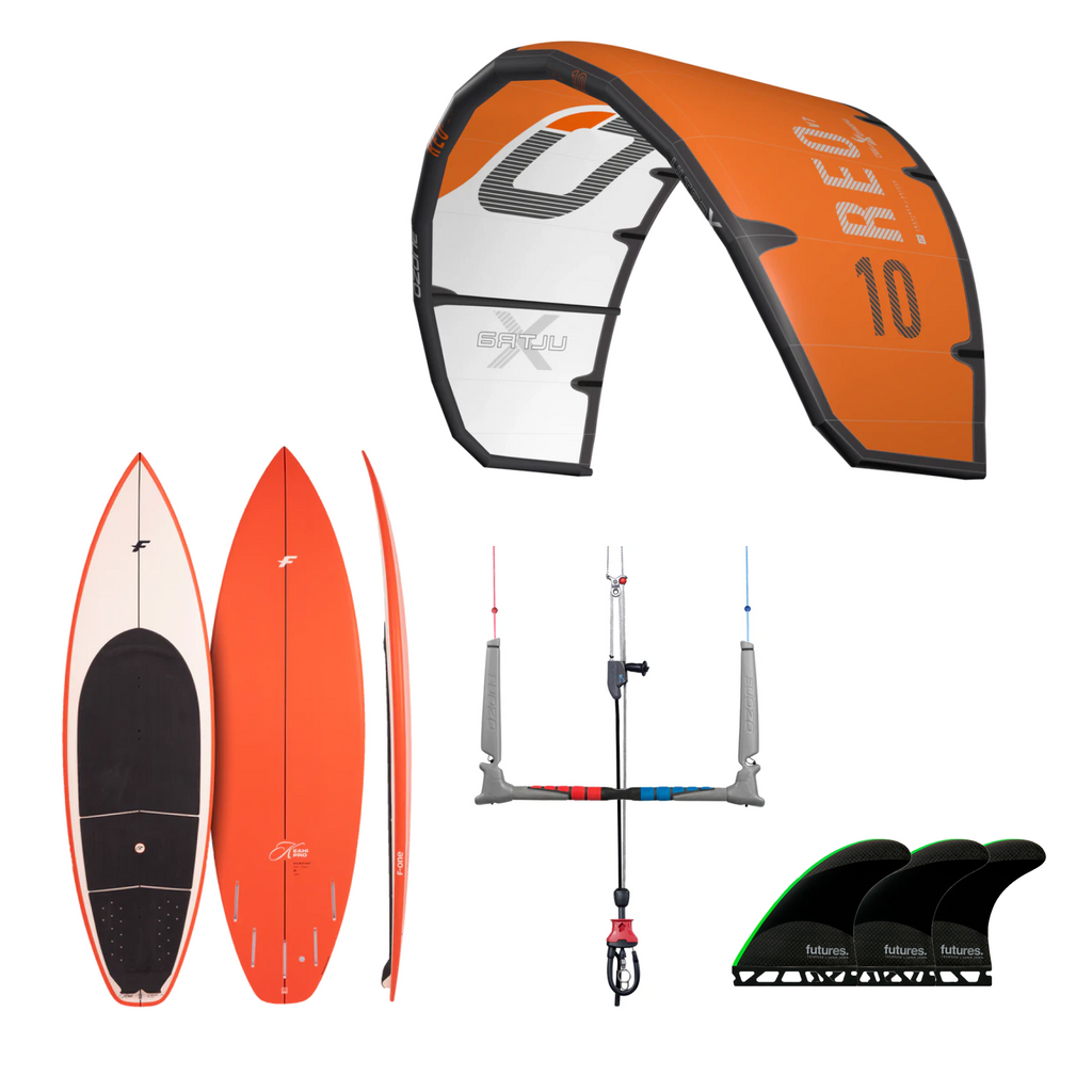 Strike Mission Complete Wave Kite Package w/ Ozone REO & Keahi Pro