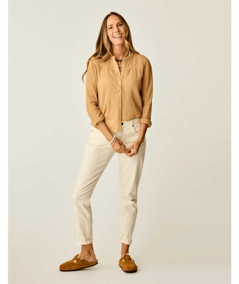 Carve Designs Carson Jeans-Ecru