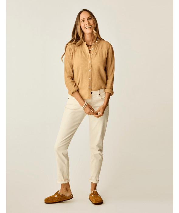 Carve Designs Carson Jeans-Ecru