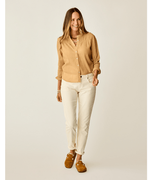 Carve Designs Carson Jeans-Ecru