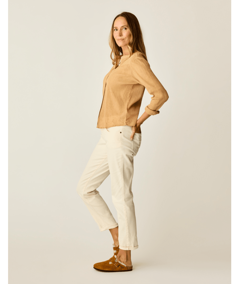 Carve Designs Carson Jeans-Ecru