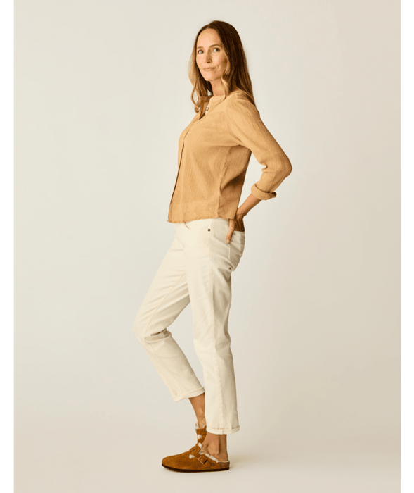 Carve Designs Carson Jeans-Ecru