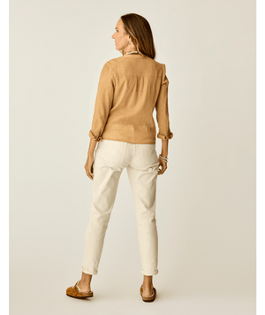 Carve Designs Carson Jeans-Ecru