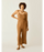 Carve Designs Knox Gauze Jumpsuit-Rum
