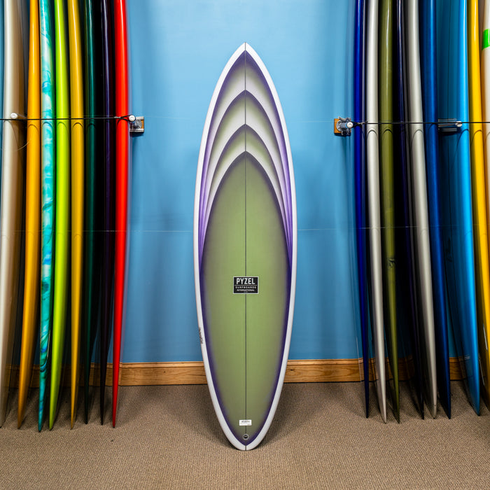 Actual Board: Pyzel Crisis Twin PU/Poly 6'8" — 43L