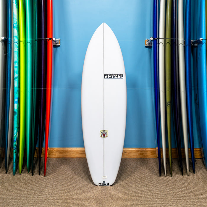 Actual Board: Pyzel White Tiger PU/Poly 6'0" — 38.4L